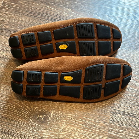 Cobbler Union Cognac Suede Lace up Moccasins, genuine leather, Vibram soles - Picture 6 of 9